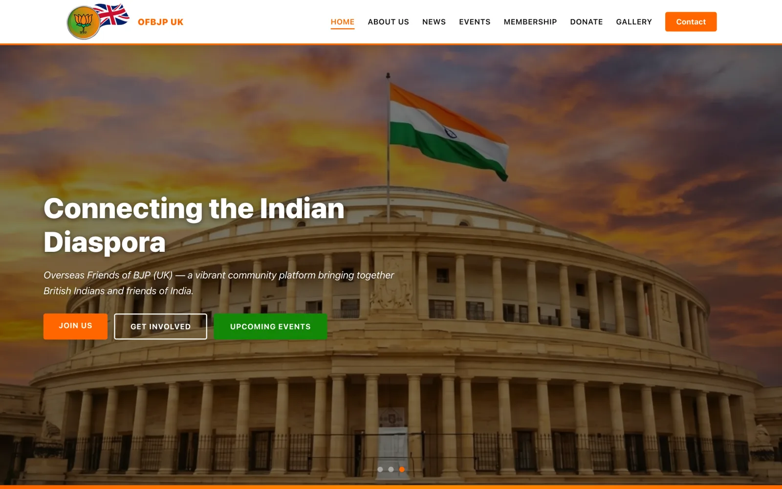 OFBJP UK — Connecting the Indian diaspora